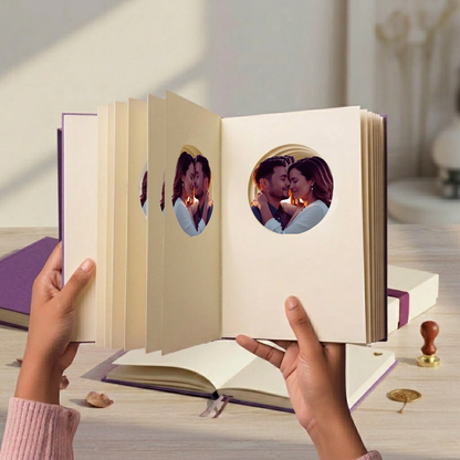 Custom 3D Laser-Carved Portrait Journal